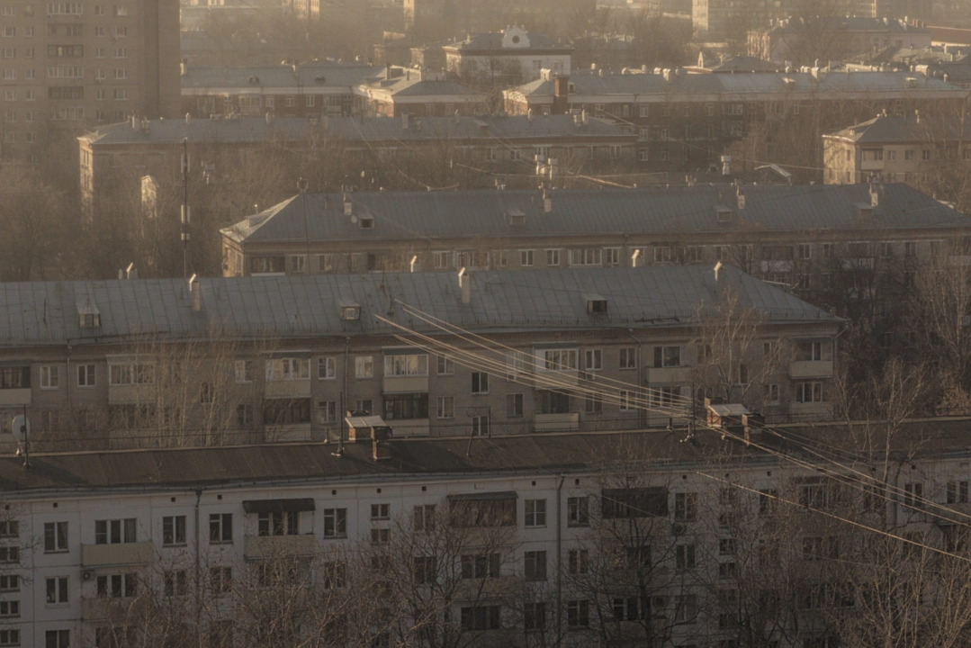 daytime nostalgic urban landscape